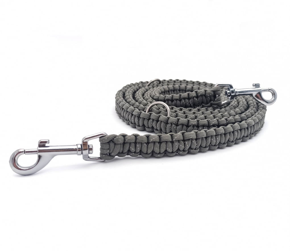 Buy Hand Made 6 Ft Reflective Paracord Leash, made to order from